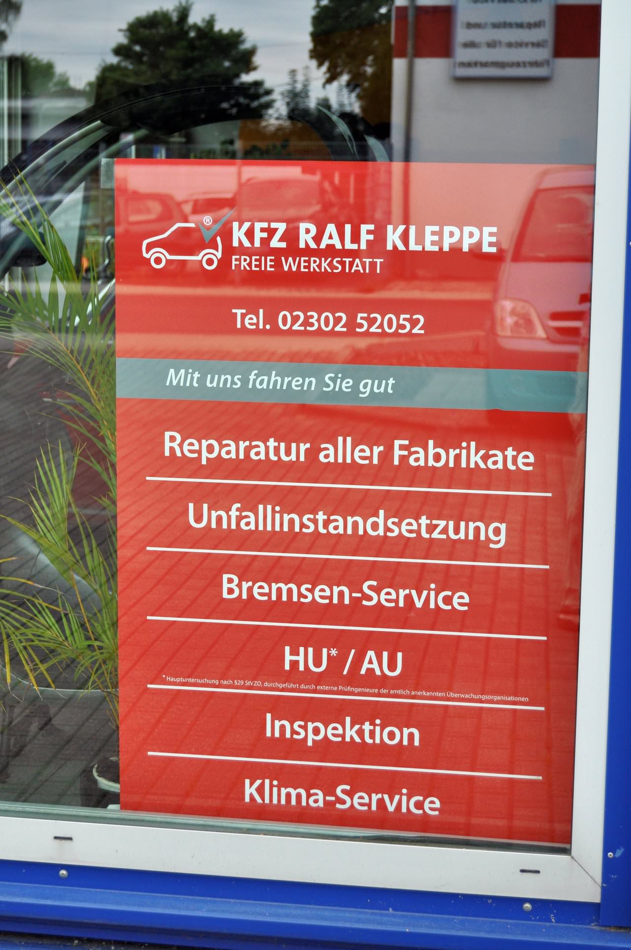 Unser Angebot - einige Werkstatt Leistungen